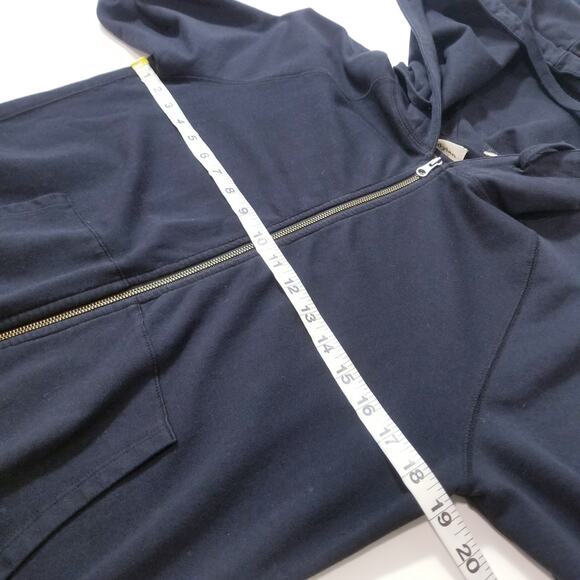 Dylan by True Grit Black Full Zip Hoodie Jacket Sweater - Picture 4 of 13